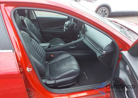 2021 Hyundai Elantra Limited z USA, uszkodzony, nr VIN 5NPLP4AG1MH013635